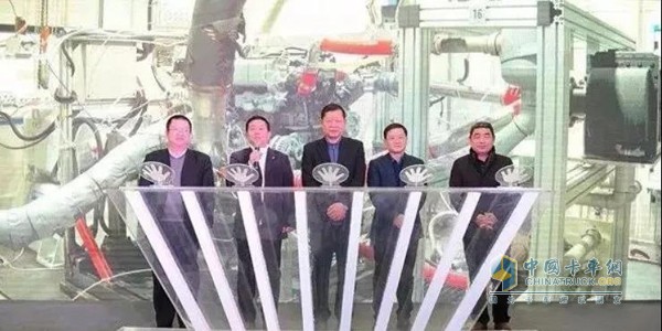 2018年2月1日,東風商用車DDi13發動機點火儀式現場