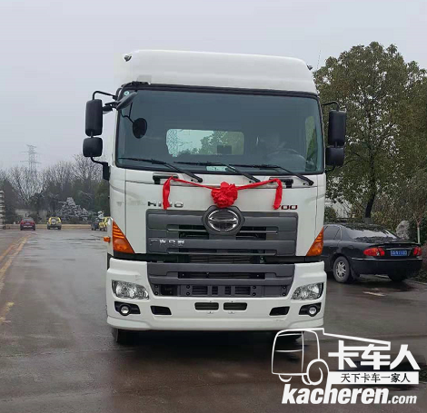 搭載純進口發(fā)動機的廣汽日野