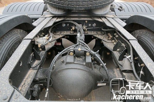 一體化設(shè)計(jì)使得后橋整體降低138Kg的重量