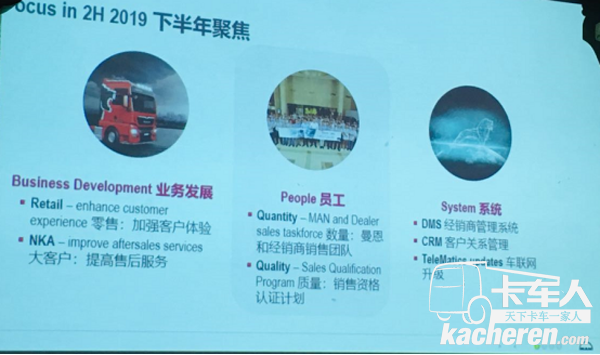 曼恩商用車下半年聚焦的三大方面