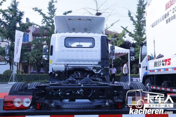 福田奧鈴冷藏車采用新一代后橋，高效經(jīng)濟(jì)！