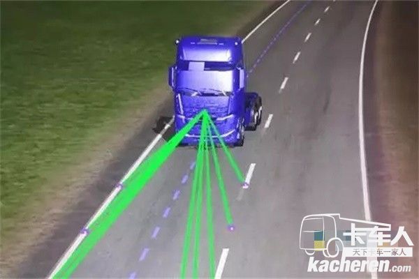 江淮格爾發6X2載貨車360°全影像記錄