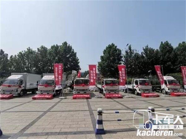 排列整齊地江淮駿鈴