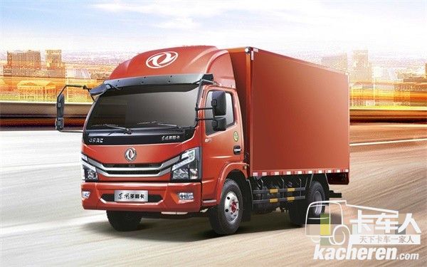 東風多利卡采用復合材料制造的廂式貨箱