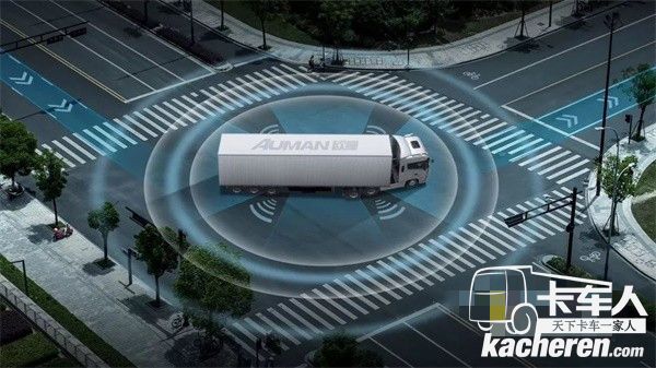 歐曼超級(jí)重卡配備智能車聯(lián)網(wǎng)系統(tǒng)