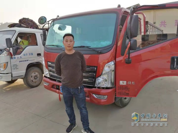 領航輕卡用戶張永祥