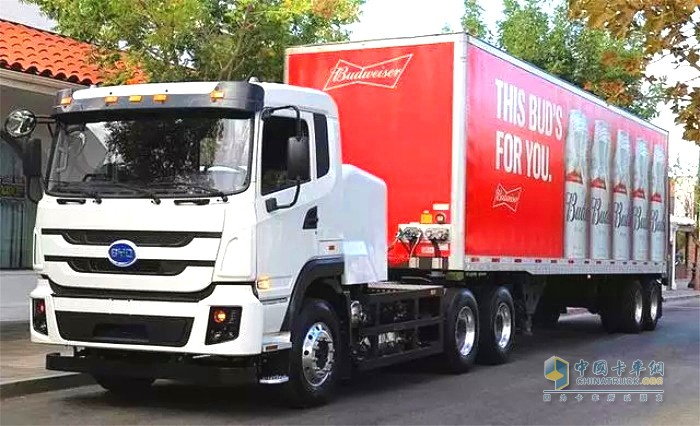 比亞迪Class8重型純電動卡車