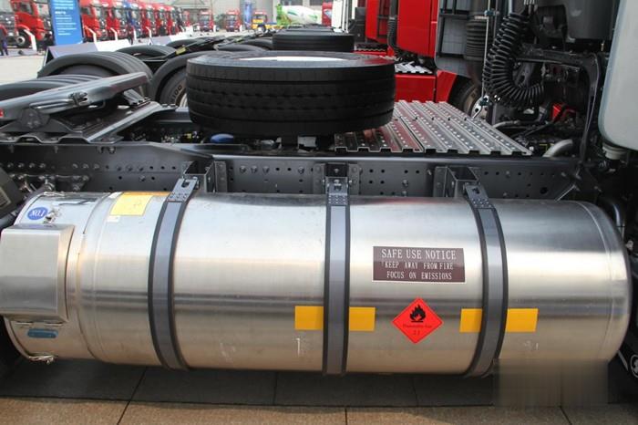 采用500+500L的雙氣瓶設計