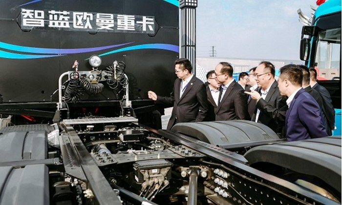 福田汽車,智藍歐曼,換電重卡