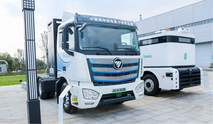 福田汽車,智藍歐曼,換電重卡