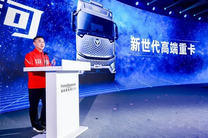 福田戴姆勒汽車歐曼事業部研發副總裁劉剛解讀歐曼銀河
