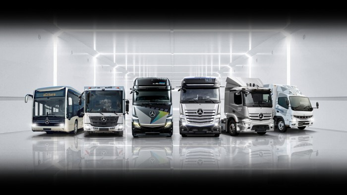 奔馳卡車來了！