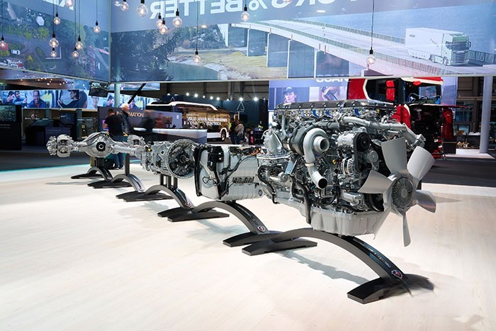 斯堪尼亞最新款的發(fā)動機