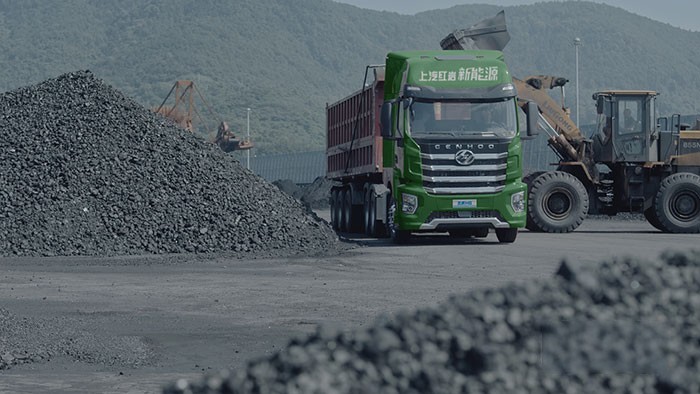 上汽紅巖杰獅H6純電動重卡入選值得用戶信賴新能源獎項