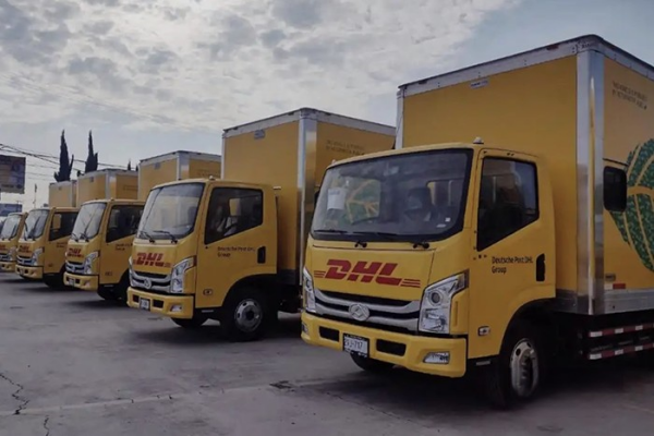 首批EC303純電輕卡交付DHL 上汽輕卡持續斬獲海外大單