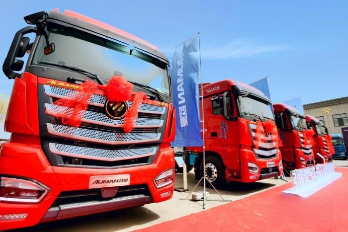 歐曼新EST LNG 15L榆林上市:引領天然氣重卡進入大馬力自動擋時代