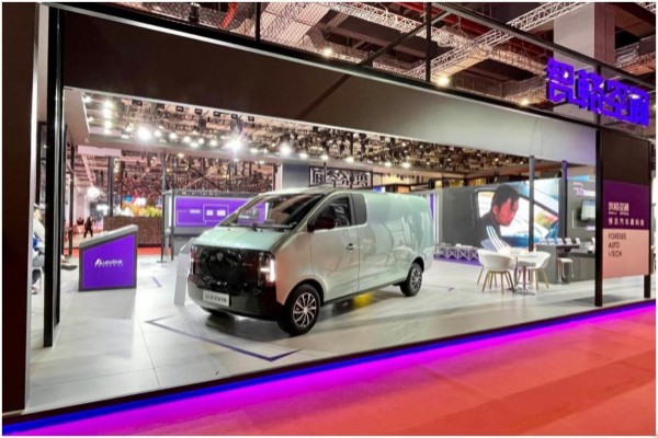引領中國智慧物流車新風向!金琥 EV48 亮相上海車展