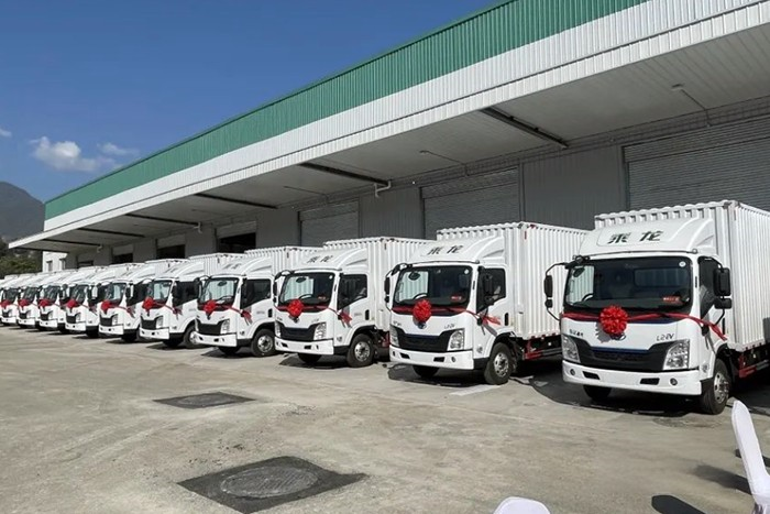 共建西昌綠色智慧物流體系，乘龍L2新能源輕卡批量交付