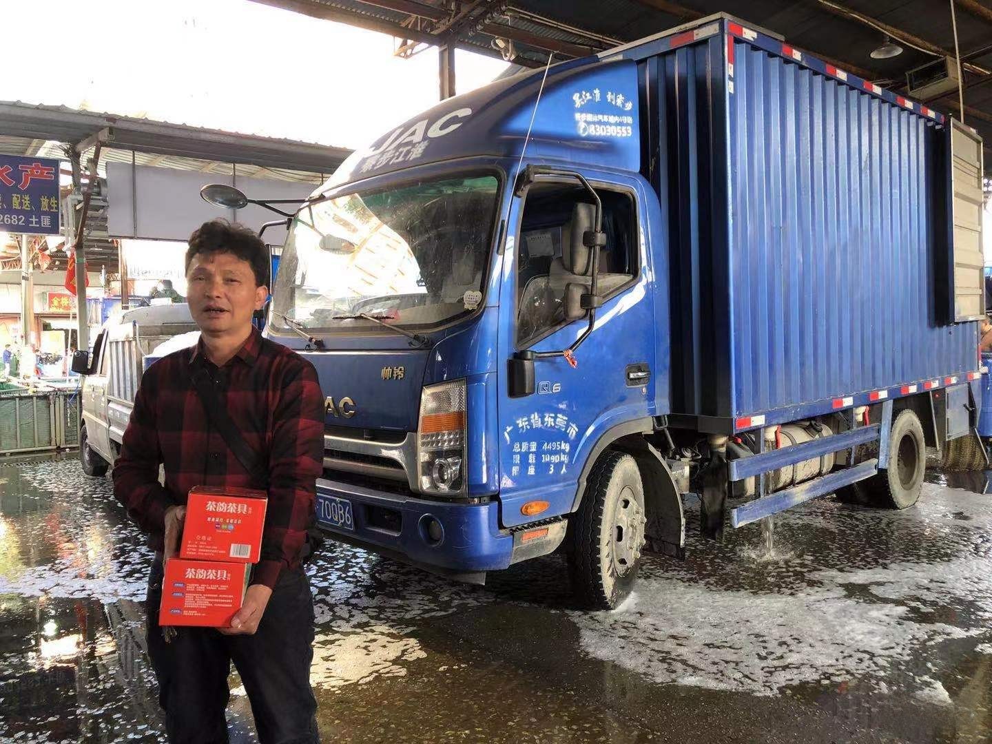 水產運輸搶時間，江淮1卡帥鈴為什么讓他覺得踏實？