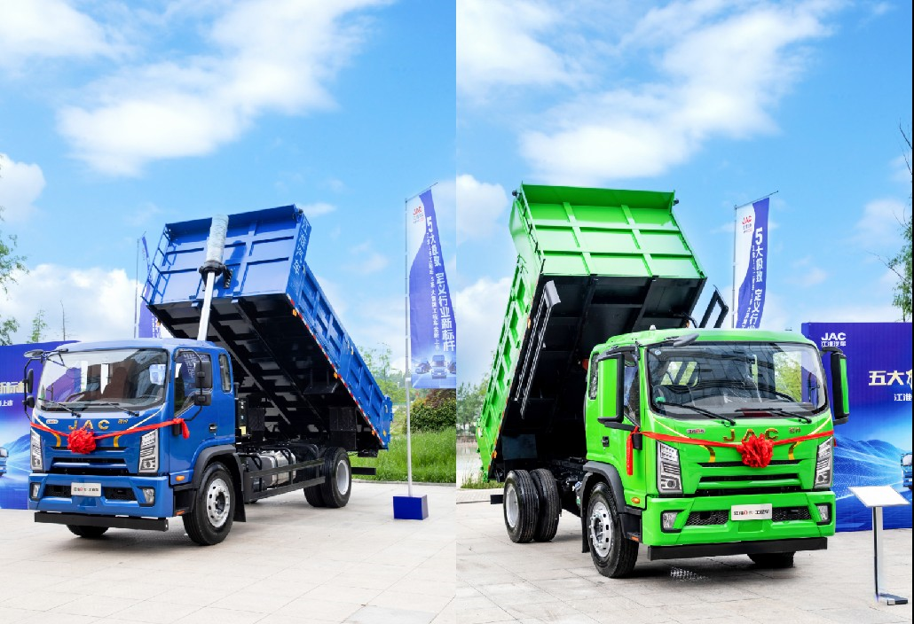 “五大極致”定義行業新標桿!江淮1卡工程車S系大黃牌正式上市