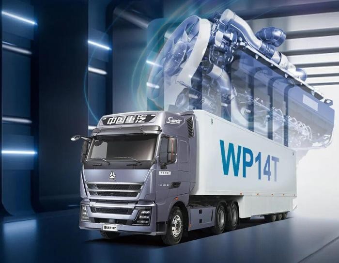 中國重汽豪沃TH7 610大馬力 助力國六b新時代天下無坡