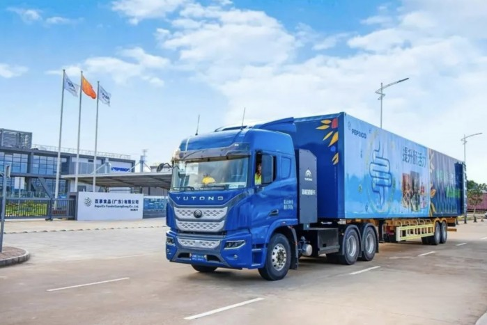 百事公司在華首推電動重卡，引領行業綠色供應鏈