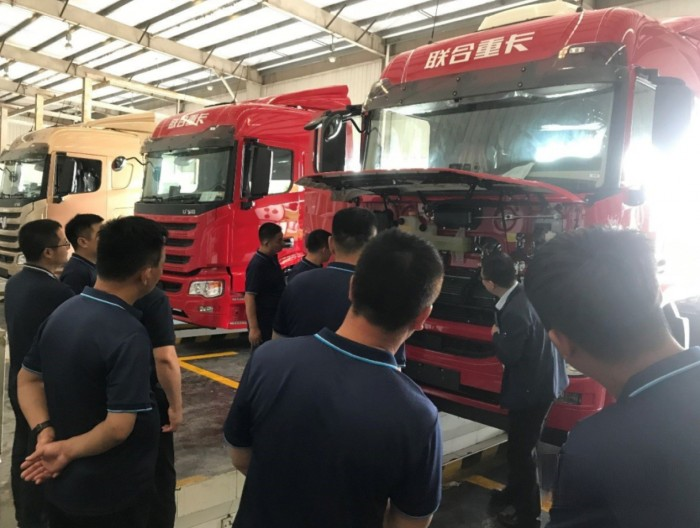 現場簽約100臺，聯合C9趟數之王成為邯鄲重卡商會的“心頭好”！