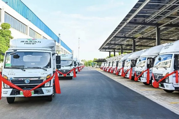 東風汽車股份200臺氫能車輛成功交付