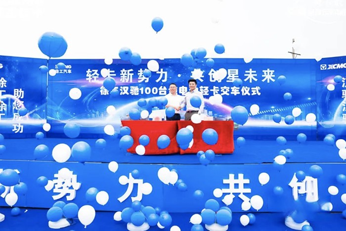 100+50!鄭州客戶首談復購徐工漢馳輕卡原由