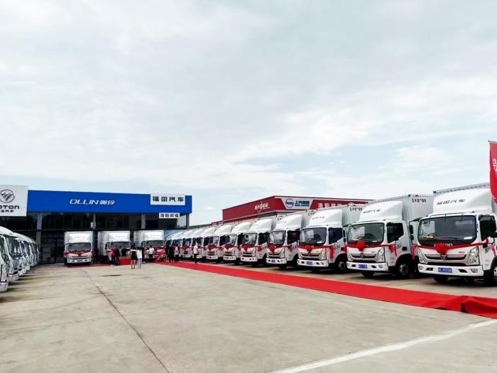 再獲大客戶肯定,20臺奧鈴速運交付河南物流企業