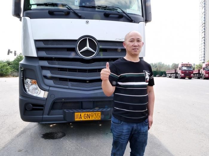 復購6輛奔馳卡車!魏國清用高端車打好高端局