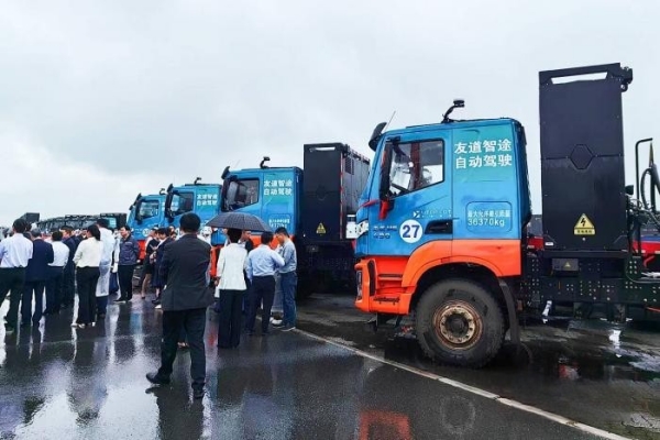 實力出圈！5G+L4級純電智能重卡 鋼廠低碳減排好幫手
