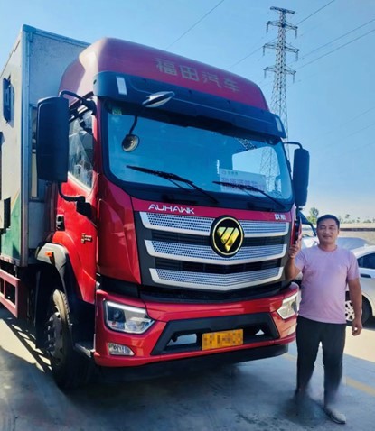 7個月行駛超80000公里!山東聊城卡友李師傅“歐航R pro自動擋卡車就是我的賺錢神器”