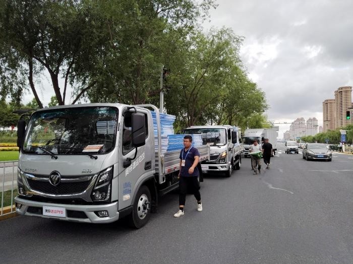 哈爾濱國際馬拉松開賽,福田奧鈴再次參與服務保障