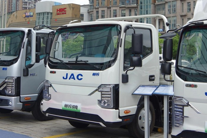 即將上市 江淮1卡帥鈴ES6純電輕卡為城配運輸帶來高品質新選擇！