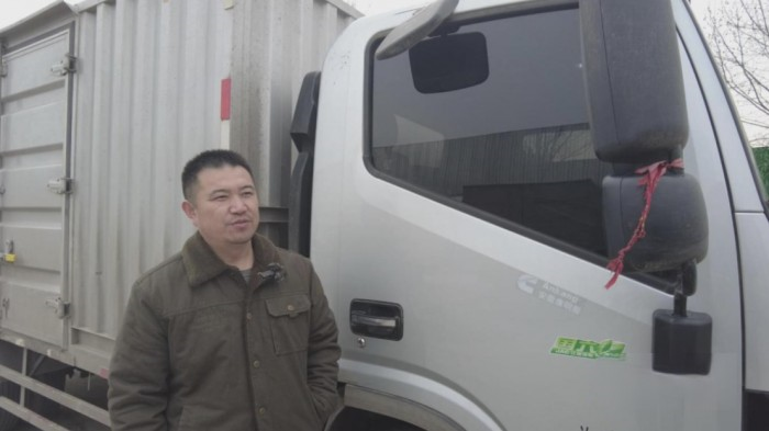 農副產品運輸,他用江淮1卡帥鈴和朋友們感受生活的美好