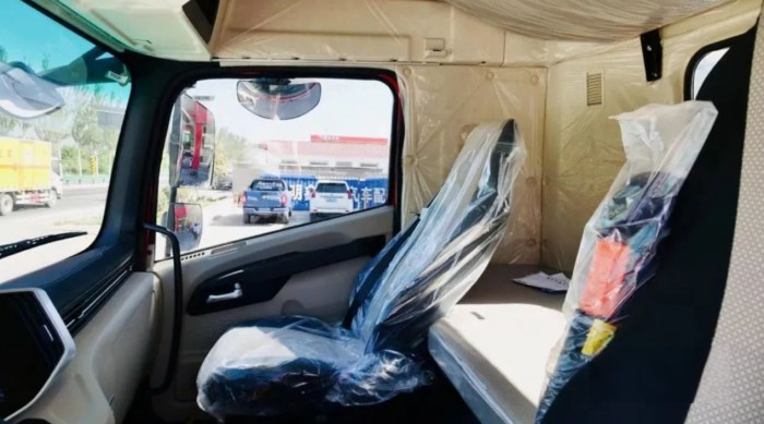 百公里氣耗28.7kg,大運V7H 燃氣牽引車一年多賺3萬元