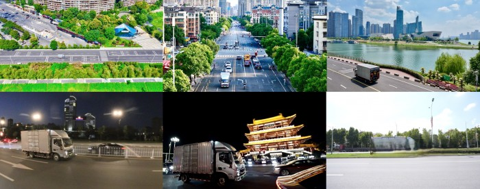 奧鈴智藍HL超混輕卡長沙打卡 無憂路權 實力遙遙領先