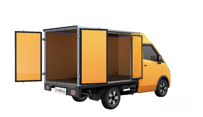 8方純電牛卡！大力牛魔王D05刷新城配物流車天花板